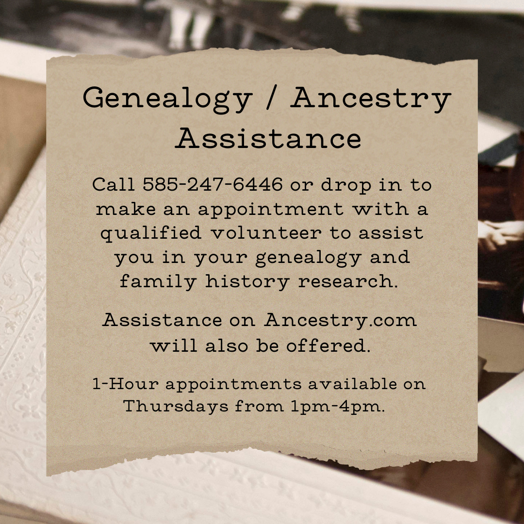 Genealogy Assistance (Instagram Post)