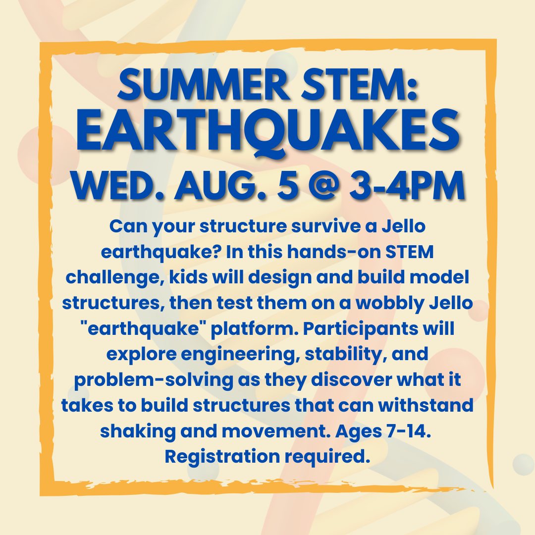 Summer Stem Earthquakes